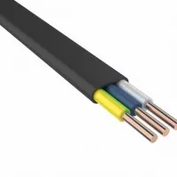 Силовой медный кабель ВВГнг(А)-LS 3х2,5-0.66 пл. ГОСТ, Кабэкс