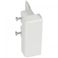 Заглушка торцевая - для мини-плинтуса DLPlus - 32x12,5 - белая
