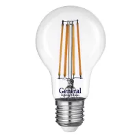Лампа светодиодная General Филамент GLDEN-A60S-13-230-E27-4500, 646000, E-27, 4500 К