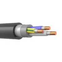 Силовой медный кабель ВВГнг(А)-FR LS 3х6-0,66 (ож) ГОСТ, ИВКЗ
