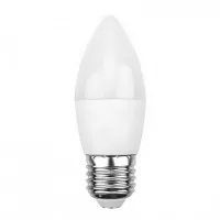 Лампа светодиодная REXANT свеча 9.5Вт 6500К E27 903лм , 604-204