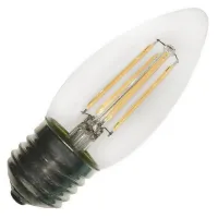 Лампа филаментная светодиодная Foton свеча C35 6W 3000К 220V 600lm E27, 606488
