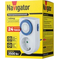 .Navigator 61 557 NTR-A-S01-WH розет.электромех.