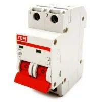 Автоматический выключатель TDM ВА47-29 2P 10А (D) 4.5кА, SQ0206-0155