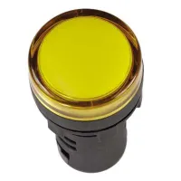Лампа IEK AD22DS LED матрица, d=22мм, желтая, 24В, AC/DC BLS10-ADDS-024-K05