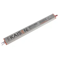 Блок питания для светодиодной ленты Kaisen 24W 12V 2A AC 170-260V IP33-L 215х18х15mm, KPS-V12-24W33-L