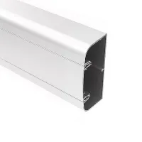 Кабель-канал алюминиевый DKC 110х50 мм (с 1 крышкой), цвет белый (кратно 2)