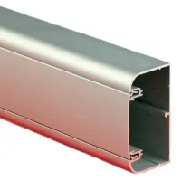 Кабель-канал алюминиевый DKC 90х50 мм (с 1 крышкой), цвет серый металлик (кратно 2)
