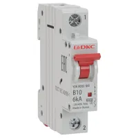 Выключатель автоматический DKC YON 1P 4A 6kA, MD63-1B4-6