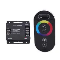 Контроллер светодиодной ленты Foton RGB RF Sensor 3x6A DC12V/24V 216W/432W, 607560