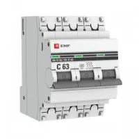 Автоматический выключатель EKF PROxima 3P 32А (D) 6кА, mcb4763-6-3-32D-pro