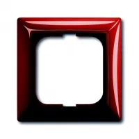 Рамка 1 пост ABB BASIC55, foyer-red, 2CKA001725A1516