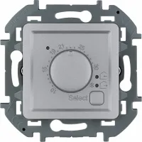 Термостат с внешним датчиком для тёплых полов - INSPIRIA - алюминий