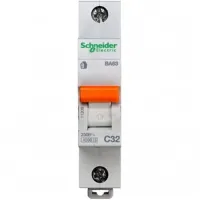 Автоматический выключатель Schneider Electric Домовой 1P 25А (C) 4.5кА, 11205