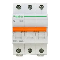 Автоматический выключатель Schneider Electric Домовой 3P 40А (C) 4.5кА, 11227