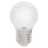 Лампа светодиодная General Филамент GLDEN-G45S-M-7-230-E27-4500, 649969, E-27, 4500 К