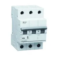 Рубильник модульный Legrand RX3 3П 80А выключатель-разъединитель