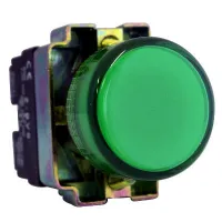 Сигнальная лампа EKF BV63 зеленая с подсветкой xb2-bv63
