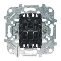 Механизм выключателя 2-клавишного: кнопка + переключатель ABB, скрытый монтаж, 2CLA814200A1001