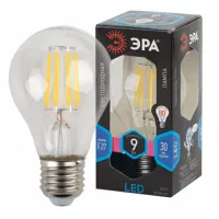 Лампа филаментная светодиодная Эра A60 F-LED A60-9Вт-840-E27, Б0043434