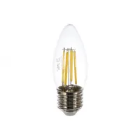 Лампа филаментная светодиодная Эра свеча F-LED B35-7Вт-840-E27, Б0027951