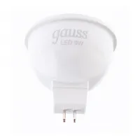 Лампа диммируемая светодиодная Gauss MR16 9 Вт 830 Лм 3000К GU5.3 Black, 101505109