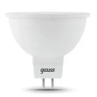 Лампа диммируемая светодиодная Gauss MR16 9 Вт 830 Лм 4100К GU5.3 Black, 101505209