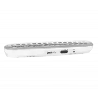 Светильник аварийный Jazzway Accu91-L30-wh 30 LED аккумуляторный, цвет белый,  328х51х45 