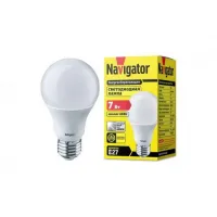 Лампа светодиодная Navigator A60 NLL-A60-7-230-4K-E27, 94386