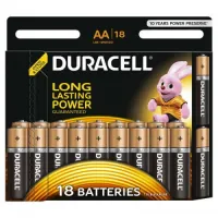 Батарейка Duracell MN1500/LR6 BP18 (кратно 18)