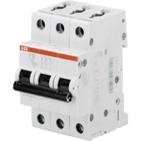 Автоматический выключатель ABB S203 3P 16А (B) 6кА, 2CDS253001R0165