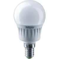 Лампа светодиодная Navigator G45 (Шар) NLL-G45-7-230-4K-E14, 94468