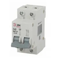 Автоматический выключатель ЭРА 2P 40А (C) 4,5кА ВА 47-29 SIMPLE-mod-16 SIMPLE SIMPLE