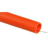 Труба ПНД легкая с зондом 25мм оранжевая DKC 71925 (кратно 50) (кратно 50)