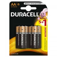 Батарейка Duracell MN1500/LR6 BP6 (кратно 6)