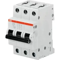 Автоматический выключатель ABB S203 3P 6А (B) 6кА, 2CDS253001R0065