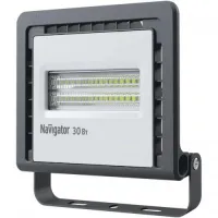 Прожектор светодиодный Navigator  30Вт  4000К  2400Лм  IP65 146 х148 х33 чёрный / NFL-01-30-4K-LED  14 143