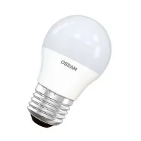 Лампа светодиодная OSRAM G45 (Шар) 6.5Вт 3000К E27 550лм, 4058075134355