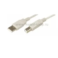 Шнур  USB-А (male) - USB-B (male)  1.8M  REXANT