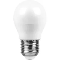 Лампа светодиодная Feron G45 (Шар) LB-950 E27 13W 4000K, 38105