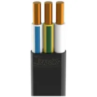 Силовой медный кабель ВВГнг(А)-LS 3х1.5 ок (N PE) 0.66кВ (м), Кабэкс