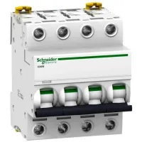 Автоматический выключатель Schneider Electric Acti9 4P 32А (C) 10кА, A9F79432