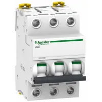 Автоматический выключатель Schneider Electric Acti9 3P 50А (B) 6kA, A9F78350