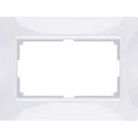 Рамка Werkel Snabb для двойной розетки белый WL03-Frame-01-DBL- white
