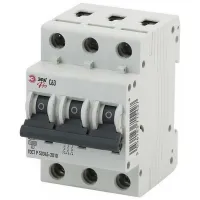 Автоматический выключатель ЭРА 3P C 63А ВА47-100 Pro NO-901-36 Б0031797