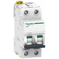 Автоматический выключатель Schneider Electric Acti9 2P 16А (D) 6kA, A9F75216