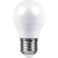 Лампа светодиодная Feron G45 (Шар) LB-550 E27 9W 2700K, 25804