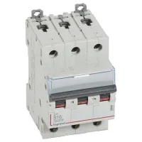 Автоматический выключатель Legrand DXЗ 3P 16А (B) 10кА, 407561