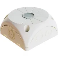 Коробка распределительная 60-0500-9003 для видеокамер двухкомпонентная безгалогенная (HF) белая 100х100х50 (20шт/кор) Промрукав
