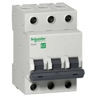 Автоматический выключатель Schneider Electric Easy9 3P 40А (B) 4.5кА, EZ9F14340